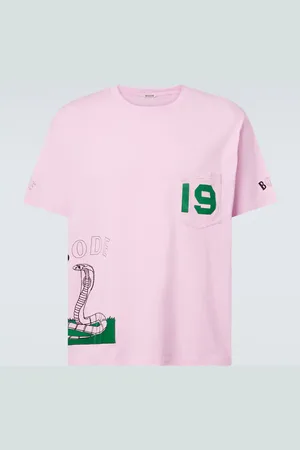 BODE Camiseta Cobra de jersey de algodón