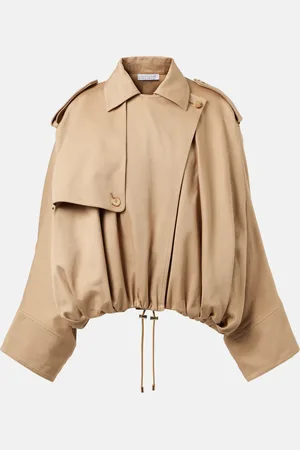 GABRIELA HEARST Gabardina Hunt de sarga de algodón
