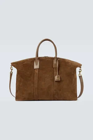 Saint Laurent Bolso de viaje Giant de ante