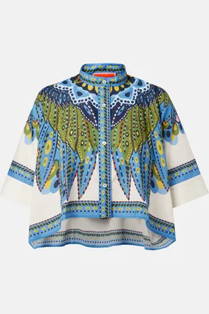 La DoubleJ Camisa cropped de algodón