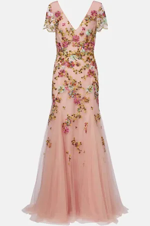 Costarellos Vestido de fiesta Polina de tul bordado