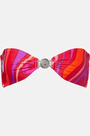 Puccini Top de bikini Marmo adornado