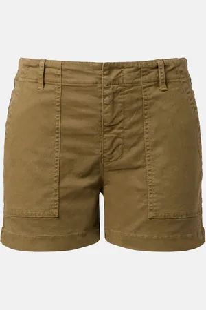 NILI LOTAN Shorts de sarga de algodón