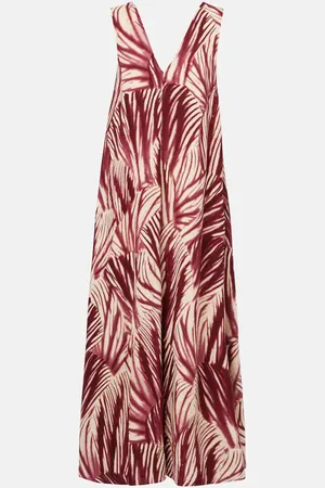 DRIES VAN NOTEN Vestido largo estampado
