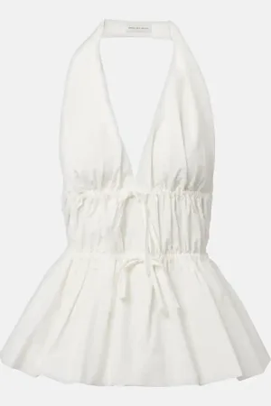 DRIES VAN NOTEN Top con cuello halter
