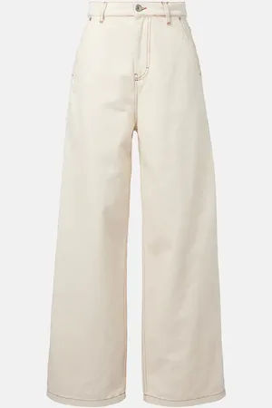 Ami Jeans anchos de tiro alto
