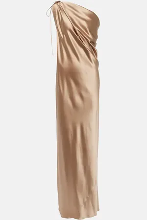Max Mara Vestido de fiesta Opera de satén de seda