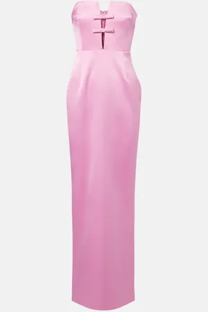 Ilkyaz Ozel Vestido de fiesta Noa de crepé