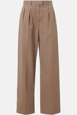 The Row Pantalones anchos Alfidis de algodón