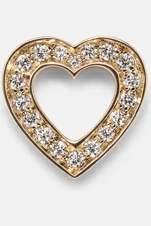 SOPHIE BILLE BRAHE Pendiente individual de oro de 18 ct con diamantes