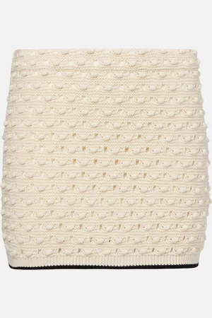 Frame Minifalda Bauble de algodón en pointelle