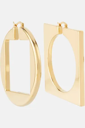 Jacquemus Pendientes de aro asimétricos