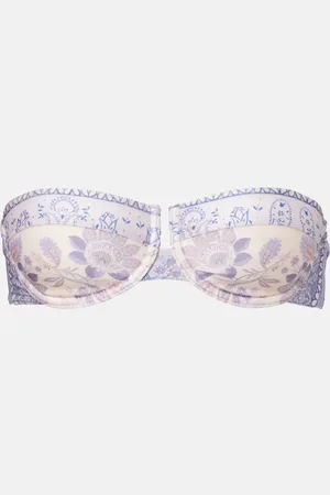 ZIMMERMANN Top de bikini Lucky floral