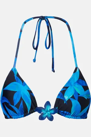 SAME Top de bikini Island con aplique floral