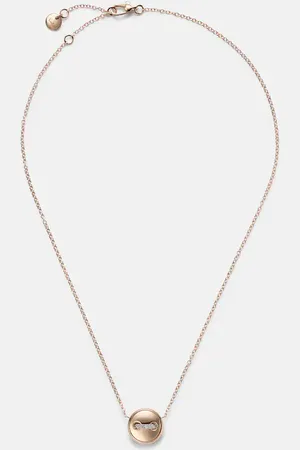Pomellato Collar Pom Pom Dot de oro rosa de 18 ct con diamantes y turquesa