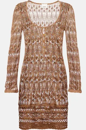 Isabel Marant Vestido corto Pia de croché