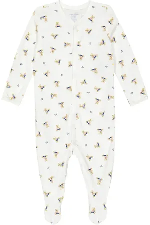 Ralph Lauren Bebé - body Polo Bear de algodón