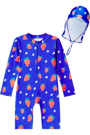 Jelly Mallow Set Strawberry de bañador estampado