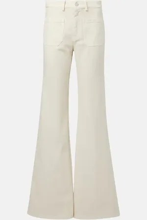 NILI LOTAN Pantalones anchos Florence de algodón