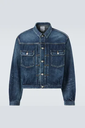 VISVIM Chaqueta Social Sculpture 101X de denim