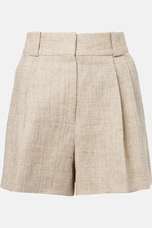 Blazé Milano Blazé Milano Shorts Selle en mezcla de lino y algodón