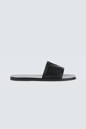 VALENTINO GARAVANI Sandalias Viva Superstar de piel y ante