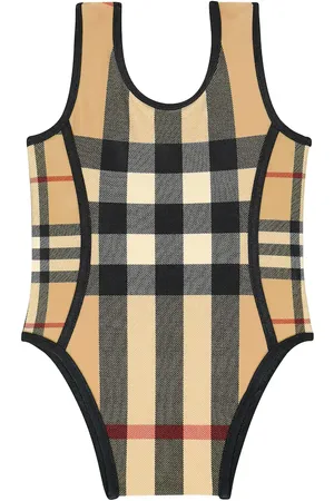 Burberry Bebé - bañador a cuadros