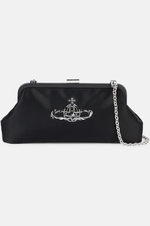 Vivienne Westwood Clutch Dorothy de satén bordado