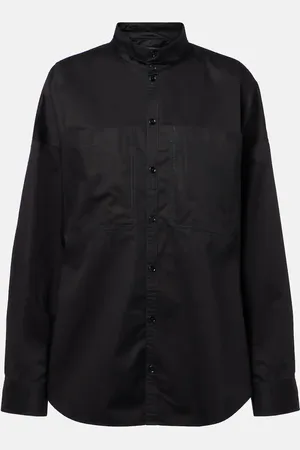 LEMAIRE Camisa de satén de algodón
