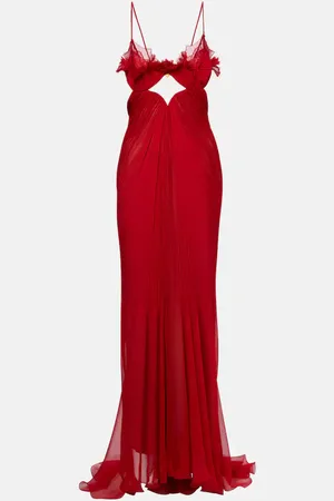MARIA LUCIA HOHAN Vestido de fiesta Ariadne con encaje