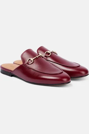 Gucci Mules Princetown Horsebit de piel