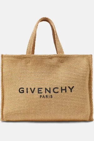 Givenchy Tote G-Tote Medium de efecto rafia