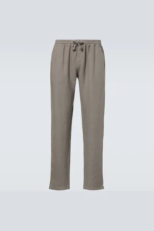 FEDELI Pantalones tapered Bonifacio de lino