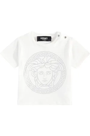 VERSACE Bebé - camiseta Medusa de jersey de algodón