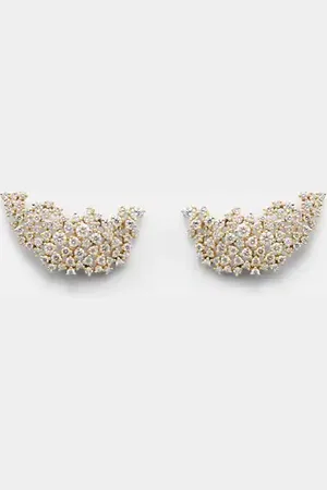 Ananya Pendientes Scatter de oro de 18 ct con diamantes