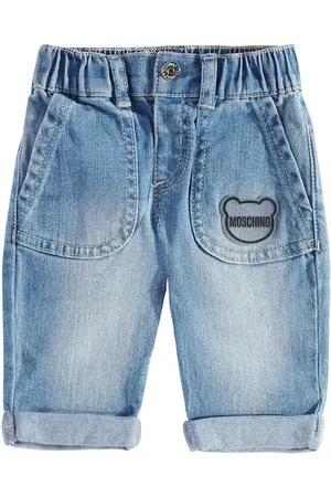 Moschino Bebé - jeans con logo