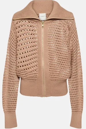 Varley Jersey Eloise de punto calado de algodón