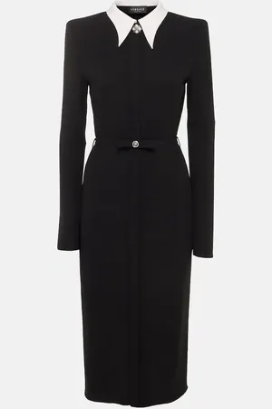 VERSACE Vestido midi de jersey