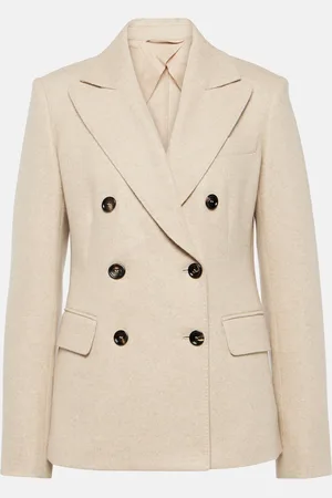 Max Mara Blazer Calata de lana y cachemir
