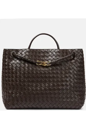 Bottega Veneta Bolso Andiamo Large de piel