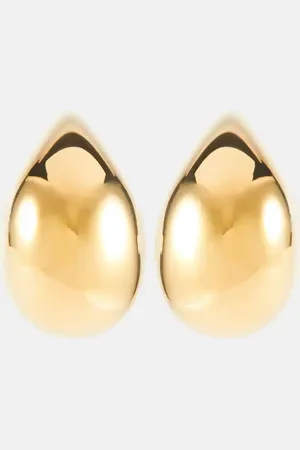 Bottega Veneta Pendientes de plata de ley chapada en oro