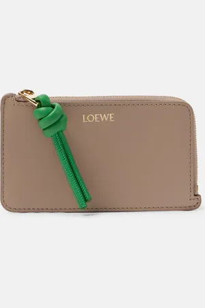 Loewe Tarjetero Knot de piel