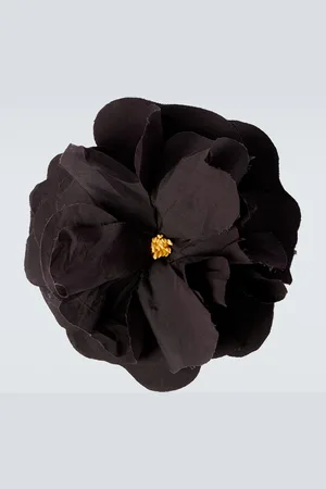 Dolce & Gabbana Broche floral de popelín