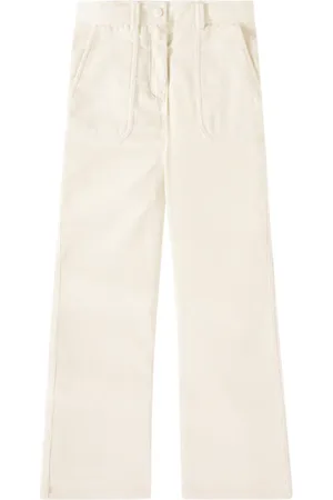 Moncler Pantalones anchos de pana de algodón