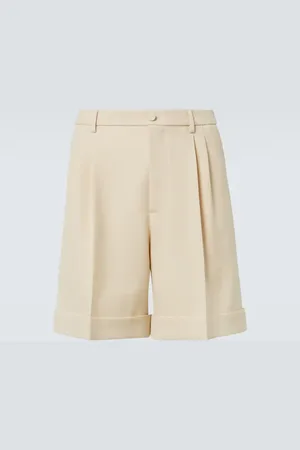 VALENTINO Bermudas de gabardina de lana