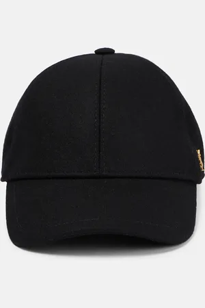 Saint Laurent Gorra de fieltro en mezcla de lana