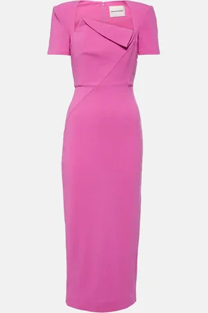 Roland Mouret Vestido midi de lana