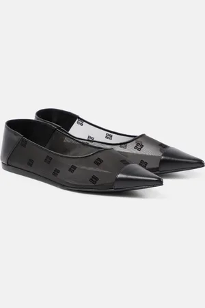 Givenchy Bailarinas 4G de malla con piel