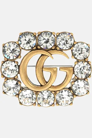 Gucci Broche GG con cristales