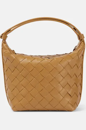 Bottega Veneta Bolso Wallace Baby de piel Intrecciato